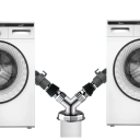 Y-junção do ralo de chão da máquina de lavar, cromada, adaptador universal de mangueira para máquina de lavar e triturador de resíduos, descarga 4