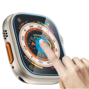 Υβριδικά γυαλιά 5 τμχ για Apple Ultra Watch 49 mm HD προστατευτική μεμβράνη για Apple Watch Ultra 1 2 3 Θωρακισμένη προστασία οθόνης κατά των γρατζουνιών 2