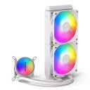 Υδρόψυξη CPU Teucer AIO υγρός ψυκτικός RGB φωτισμός Ραδιοφόρος 240 mm 2 ανεμιστήρες Χάλκινη βάση Για Intel LGA1700 και AMD AM5 3
