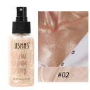 Υγρός highlighter 76 ml 12 x 4 cm Μακράς διάρκειας highlighter για πρόσωπο, σώμα και μαλλιά Λαμπερή υφή καλλυντικά 6