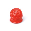Yleiskäyttöinen kuminen vetopallon suojakotelo 50 mm Suojakotelo perävaunupallolle Autotarvikkeet Vetolaite Musta kansi 6x5,5 cm 5