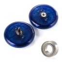 Yo-yo en plastique bleu 2