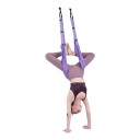 Yoga Strap for Doors 150 x 68 cm Stretch Band with Adjustable Loops and Double Anchoring for Stretching the Back and Legs for Home Fitness 4