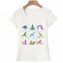 Yoga-t-shirt til kvinder 7