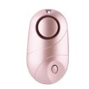 YOUTHINK 130 dB hangjelzővel ellátott kulcstartó LED lámpával rózsaarany színben, mérete 66 x 37 x 22 mm, ABS anyag, személyes biztonságra 2