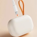 Υπερηχητικός καθαριστής φακών επαφής USB φόρτιση φορητή θήκη με αξεσουάρ 360° καθαρισμός συμπαγής χρωματική εκδοχή 3