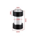Zachte achterdemper voor fiets 32 mm compacte constructie zwart-zilver voor vering van de achterzijde van de fiets 2