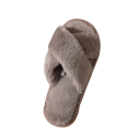 Zachte harige pantoffels voor dames Warme imitatiebont huispantoffels Winterpantoffels Antislip Comfortabel 5