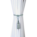 Záclonakötő szalag dekoratív csomóval 51 cm poliészter textil zsinór a függönyök és zárlók összefogásához 5