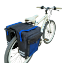 Zadná cyklistická taška 31,5 x 31,5 x 23 x 16 cm Nylon Vodoodolná Obojstranná taška na nosič bicykla 2