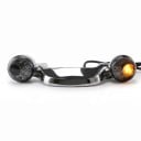 Zadní brzdová a směrová světla na motocykl, kouřová sklíčka, 12V, LED, chromová, pro Harley Davidson Street Glide Road Glide 2010–2022 3