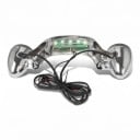 Zadní brzdová a směrová světla na motocykl, kouřová sklíčka, 12V, LED, chromová, pro Harley Davidson Street Glide Road Glide 2010–2022 7
