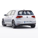 Zadní světla s dynamickým blinkrem, sada 4 dílů, LED plug and play, kouřová červená, pro VW Golf 7 a Golf 7.5 hatchback 2013–2020 5