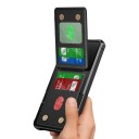 Zadný kryt so stojanom na Samsung Galaxy A57 Rozkládacia klapka s držiakom kariet Posilnené rohy Ochrana objektívov Obal na telefón na deň 4