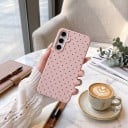 Zadný obal s jemnými bodkami na Samsung Galaxy A36 5G Odolný Zdvihnutá obruba pri objektívoch Zrnitá štruktúra chrbta Kryté boky aj tlačidlá 3