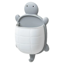 Zahnbürstenhalter, 19 cm, süßes Schildkröten-Design, Cartoon-Badezimmer-Aufbewahrungs-Organizer, Ständer für Zahnbürsten und Kleinteile für Kinder und Erwachsene 10