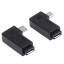 Zahnutá Micro USB redukce 2 ks 6