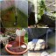 Záhradné solárne fontána C915 3