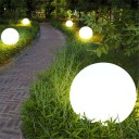 Zahradní LED svítící koule 25 cm s dálkovým ovládáním voděodolná USB dobíjecí venkovní dekorace pro bazén oslavu zahradu i terasu 5