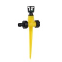 Zahradní rotační postřikovač se zemním bodcem plastový s vnějším závitem 1/2 palce a tryskou 2,8 mm pro trávník a zahradu 1