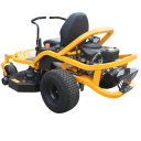 Zahradní sekačka na trávu se sedadlem Otáčení o 360° Záběr 116 cm 46 palců Benzínový motor 26 HP Žlutá Na sečení velkých travnatých ploch 5