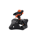 Záhradný zavlažovač 360° otočný s nastaviteľným uhlom postreku 25,2 × 21 × 16,5 cm pre zavlažovanie trávnika 1