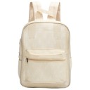 Zaino a rete da donna 41 x 26,5 x 14 cm Zaino leggero e traspirante con zip e tasche laterali Spallacci regolabili 9