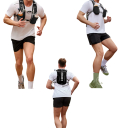 Zaino da corsa ultraleggero a gilet 5L Gilet idratante traspirante con tasche e elementi riflettenti per corsa, maratona, ciclismo e escursionismo 3