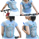 Zaino da corsa ultraleggero unisex per maratona, ciclismo e escursionismo con elementi riflettenti, zaino idrico sportivo da esterno 4