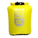 Zaino impermeabile asciutto 12l Borsa in poliestere per rafting, nuoto, kayak, fiume, trekking, vela e canoa Zaino sportivo leggero 4