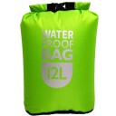 Zaino impermeabile asciutto 12l Borsa in poliestere per rafting, nuoto, kayak, fiume, trekking, vela e canoa Zaino sportivo leggero 3