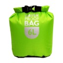 Zaino impermeabile secco 6l Borsa in poliestere per nuoto, rafting, kayak, fiume, trekking, vela e canoa Borsa leggera impermeabile 3