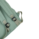 Zaino in nylon leggero 38 x 28 x 11 cm Design semplice monocolore Zaino casual per ogni giorno Per scuola Lavoro e tempo libero 5