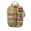 Zaino medico tattico Zaino militare tattico Borsa medica con diverse tasche Kit di pronto soccorso 21 x 15 x 10 cm 5