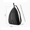 Zaino motociclistico riflettente 55x30x20 cm Borsa per casco per uomini e donne Borsa da viaggio per moto Accessorio di grande capacità per moto 3