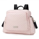 Zaino per il cambio impermeabile 34 x 32 x 12 cm Borsa in poliestere PU per mamme Borsa da viaggio per neonati Grande capacità 4