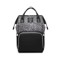 Zaino spazioso per mamme con molte tasche Comparto per bottiglie Tasca per fazzoletti Dimensioni 25 x 15 x 40 cm Poliestere Trasporto a spalla 5