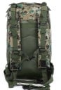 Zaino tattico 25 l con cinghie MOLLE Quattro scomparti con zip Schienale ventilato imbottito Cinghia toracica e cinghia lombare Oxford 43 x 26 x 23 26