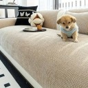 Żakardowy pokrowiec na sofę Antypoślizgowy 70 x 70 cm Jednokolorowe wykonanie Pralny w pralce Na wszystkie pory roku na sofę i fotel 10