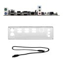 Základní deska 216 x 190 mm X99 s paticí LGA 2011-3 pro Intel Xeon E5 V3 a V4 se 4 sloty DDR4 až 128 GB a M.2 NVMe bílá bez procesoru 5