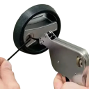 Zámečnická sada pro otevírání zámků pistolový nástroj 11,5 x 11,5 x 2 cm mechanický systém pro servis zámků a cylindrických vložek 6