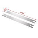 Zámečnické nářadí pro demontáž válcovitého panelu dveřního zámku 30 × 1,2 cm nerezová ocel stříbrné pro servis zámků 5