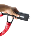 Zámek volantu do auta s lankem 66,5 cm mechanický bezpečnostní zámek na klíč pro zabezpečení volantu automobilu 7