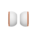 Zapasowe silikonowe nauszniki do Apple AirPods Pro 1/2, rozmiar S 12 mm, pianka pamięciowa, uwolnienie ciśnienia 1 para 1