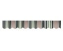 Zapasowy banner na markizę Wodoodporna tkaninowa taśma i osłona przeciwsłoneczna 590 x 25 cm Wzór w paski Dla sklepu 6