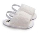 Zapatillas de estar por casa peludas para niñas con tira 8