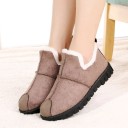 Zapatillas de invierno de mujer con pelo J840 8