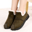 Zapatillas de invierno de mujer con pelo J840 6