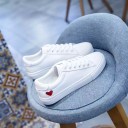 Zapatillas de mujer con corazón J1181 7