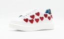 Zapatillas de mujer con corazones 1